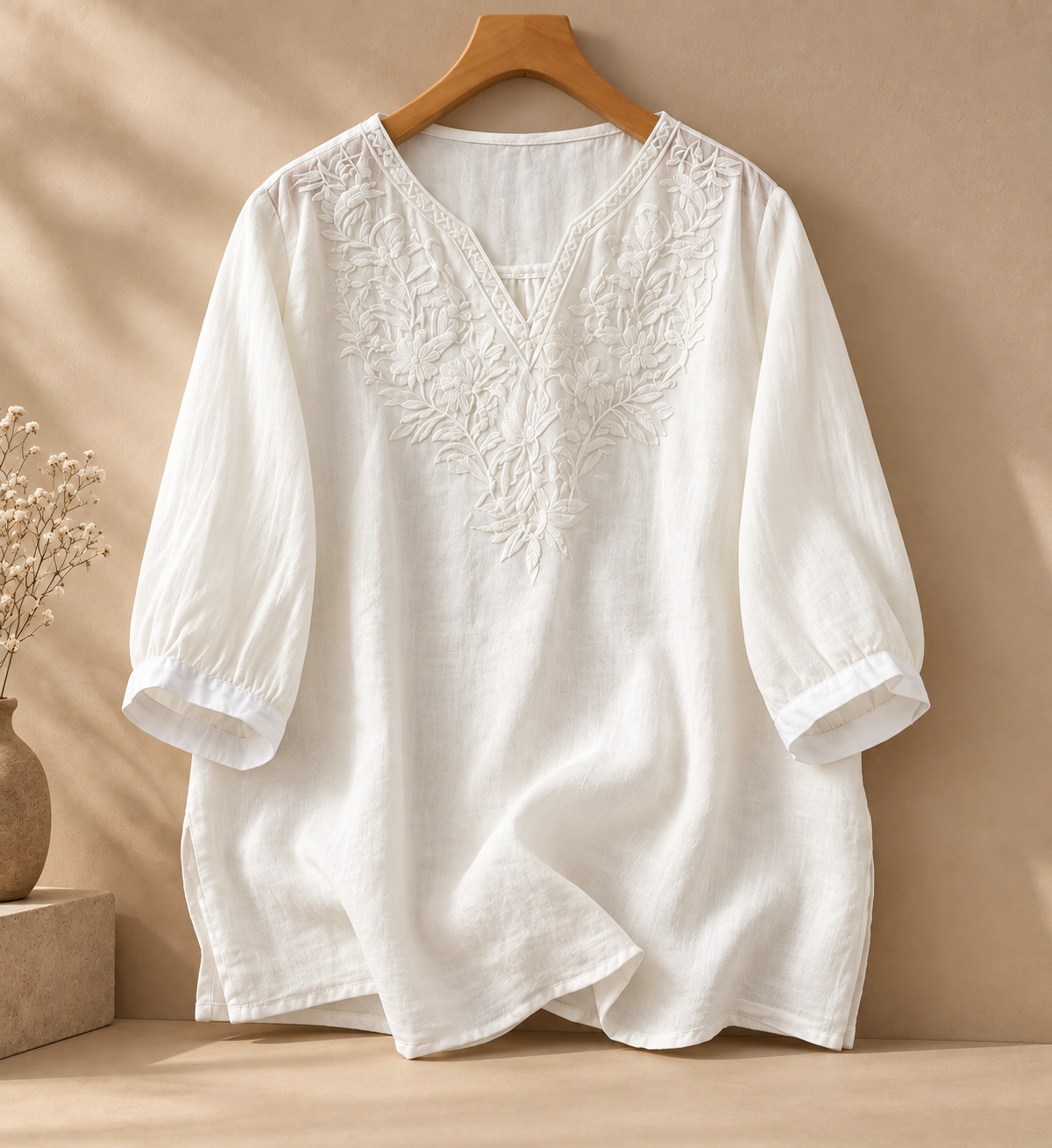 Embroidered Casual Wear Stylish Top