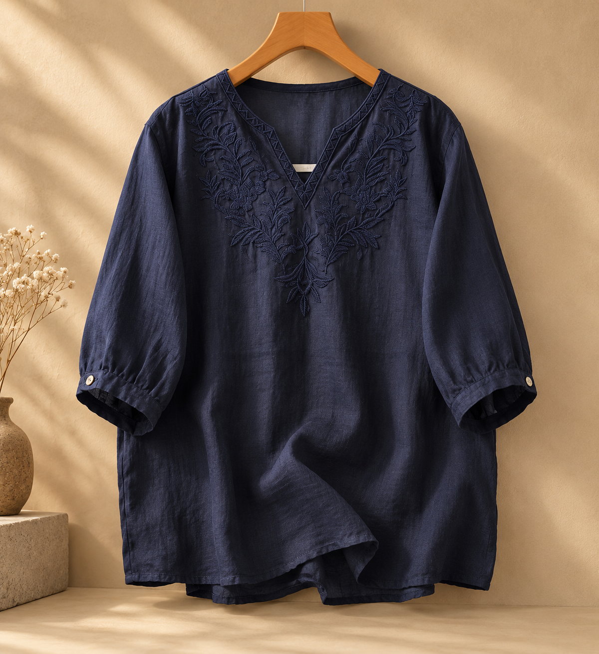 Embroidered Casual Wear Stylish Top