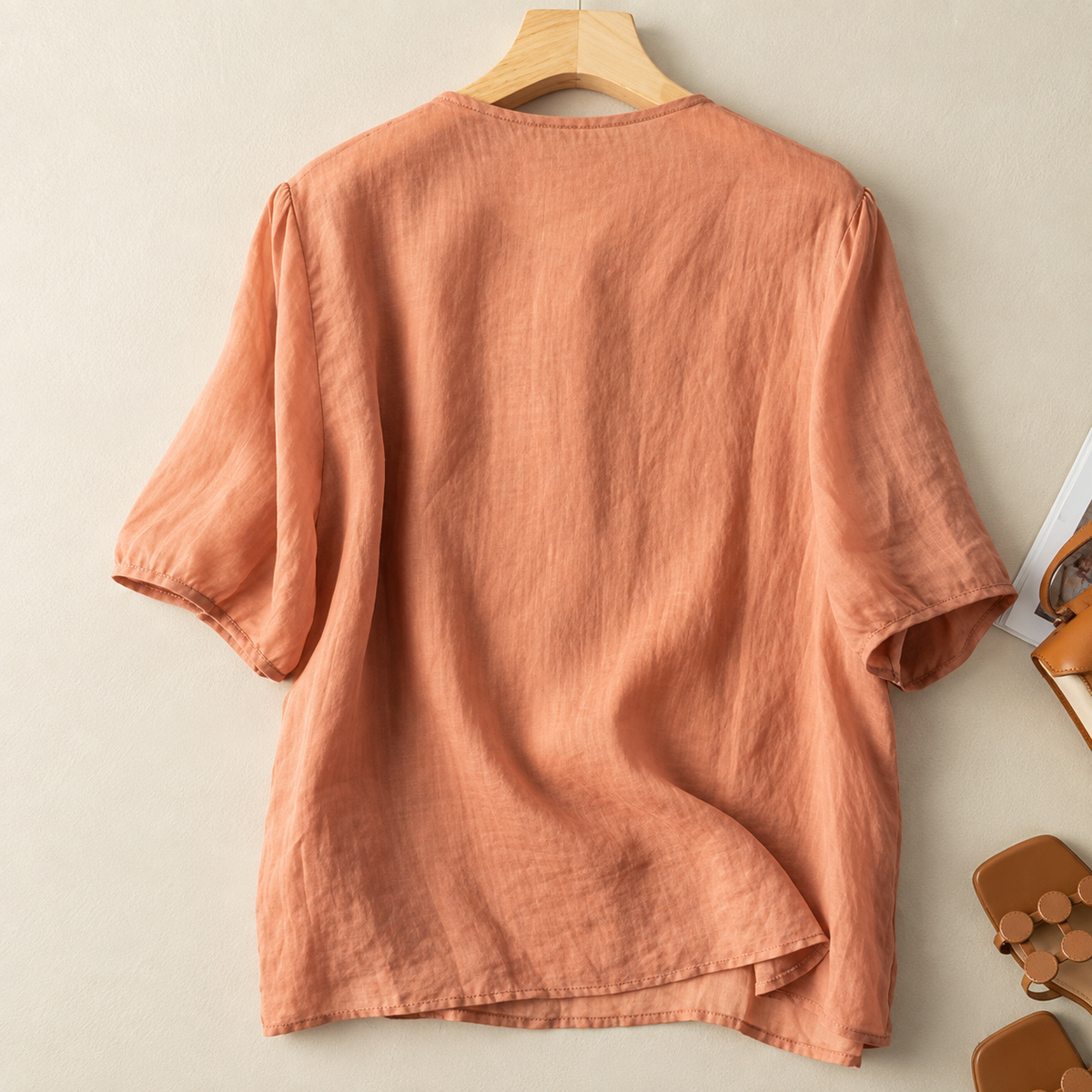 Pure Cotton Embroidered Comfortable Top