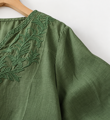 Embroidered Casual Wear Stylish Top