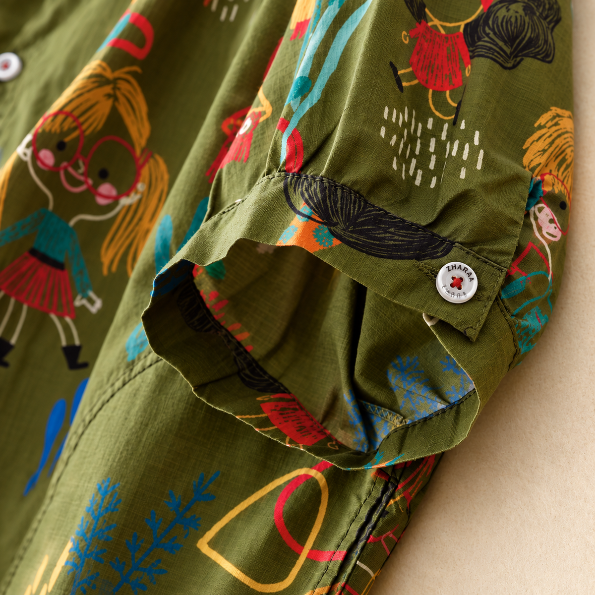 Cotton Digital Printed Comfort Shirt